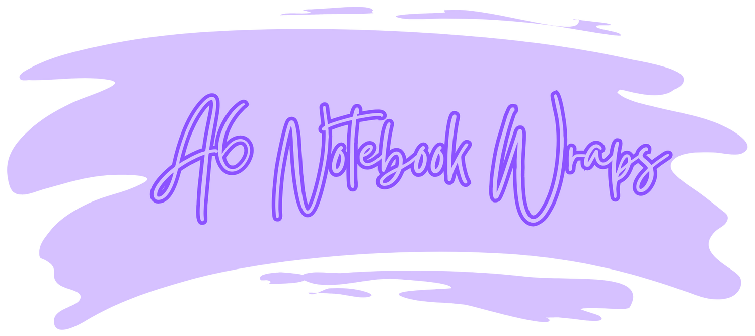 A6 Notebook Wraps