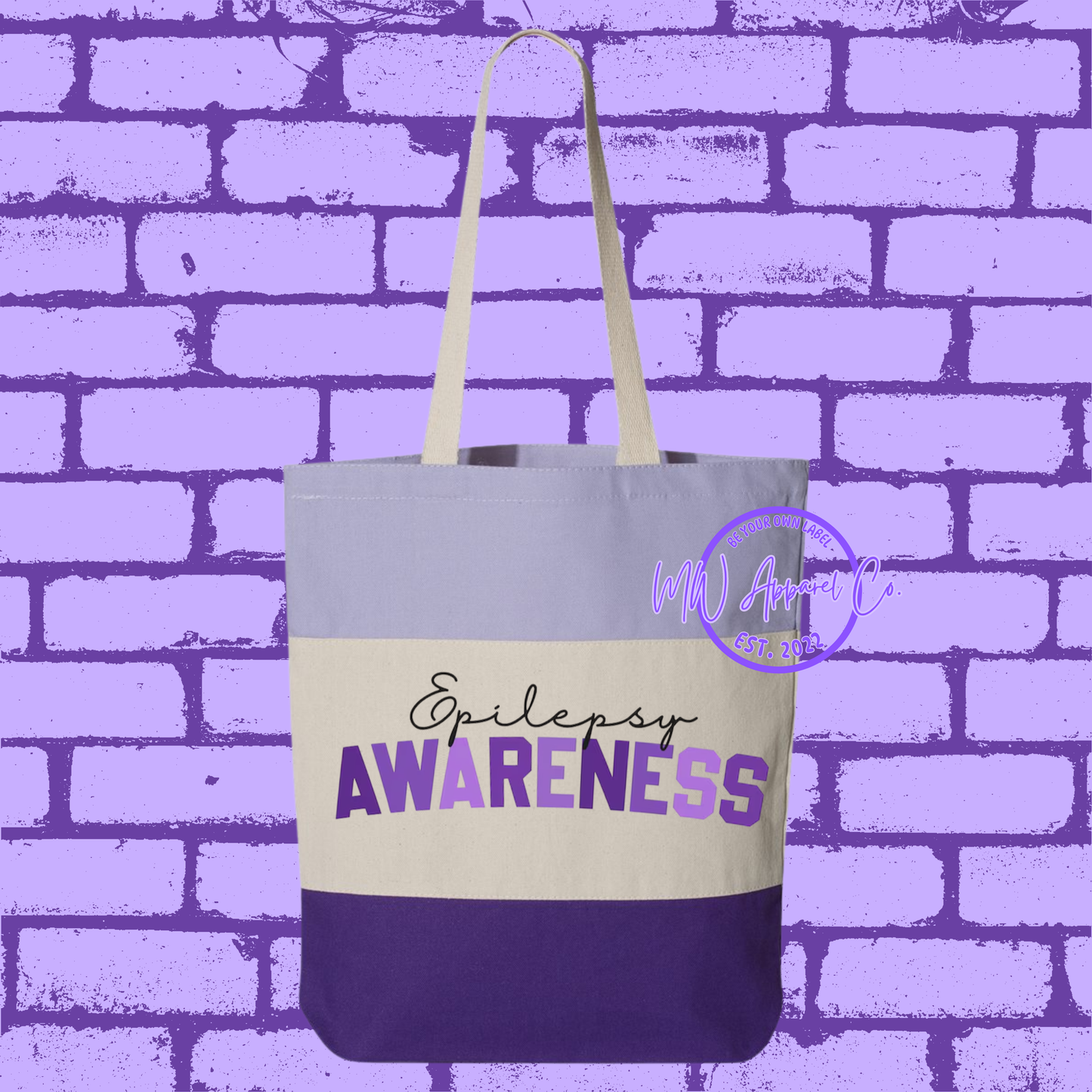 11L Tote: Epilepsy Awareness