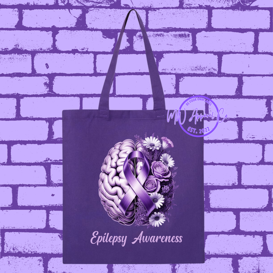 11L Tote: Floral Brain