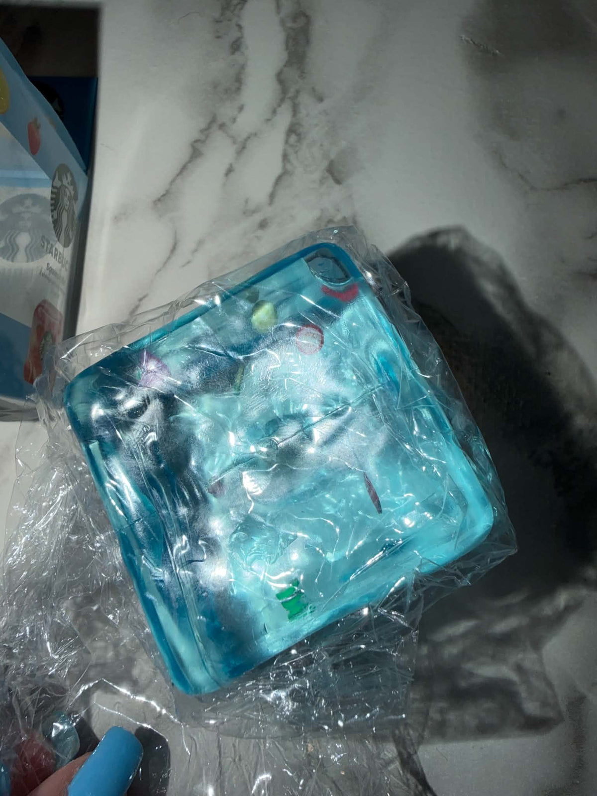 Blue Fruit Starbs Cube